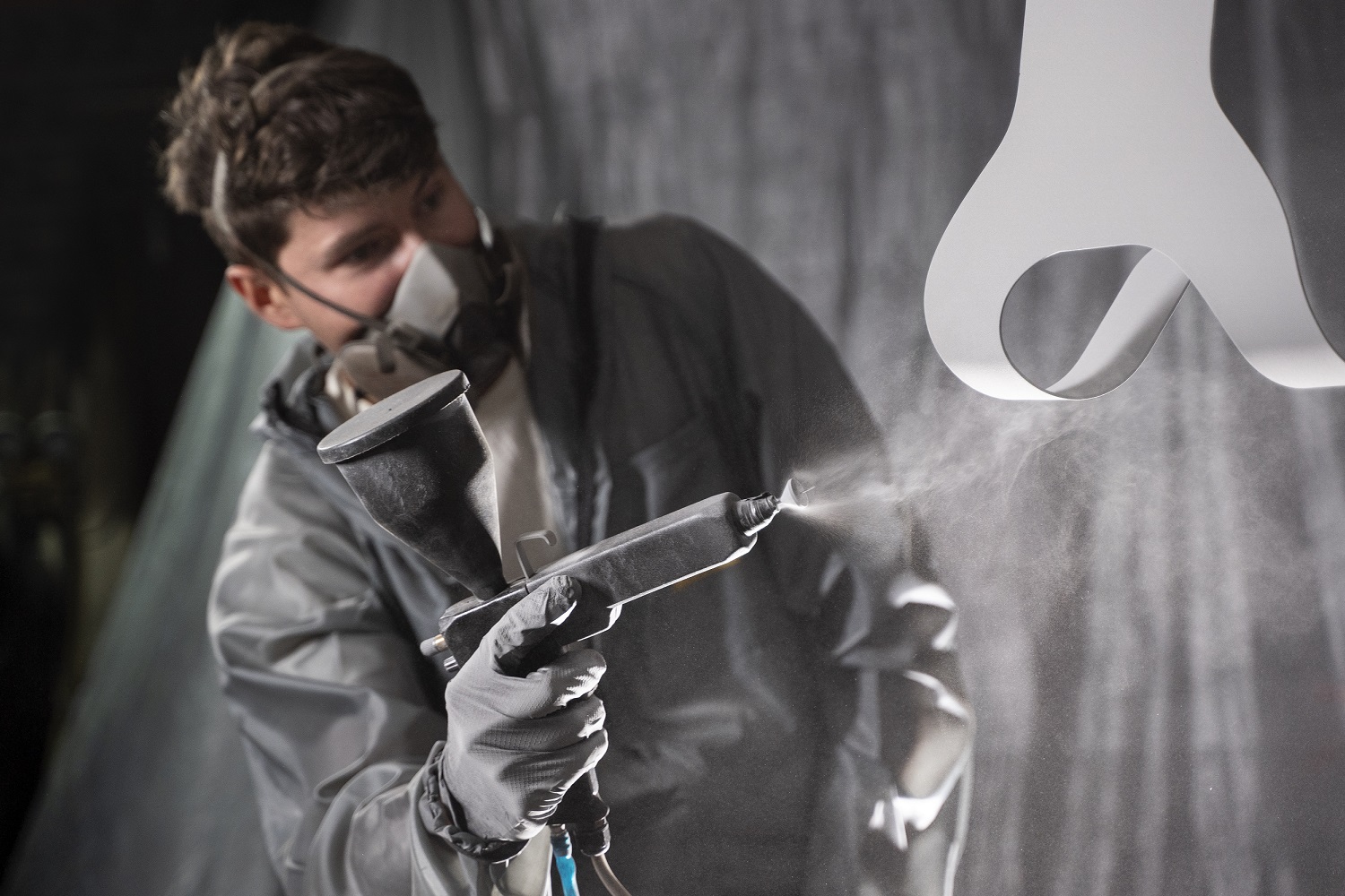 Boyahane havalandırma, boyahane toz toplama, boyahane talaş toplama